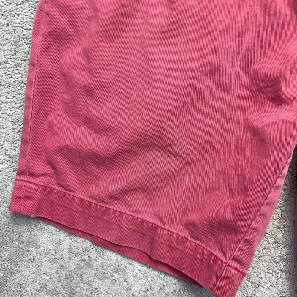Polo Ralph Lauren Chino Shorts Mens Size 34 Pink Classic Fit 9 Inch Cotton Twill